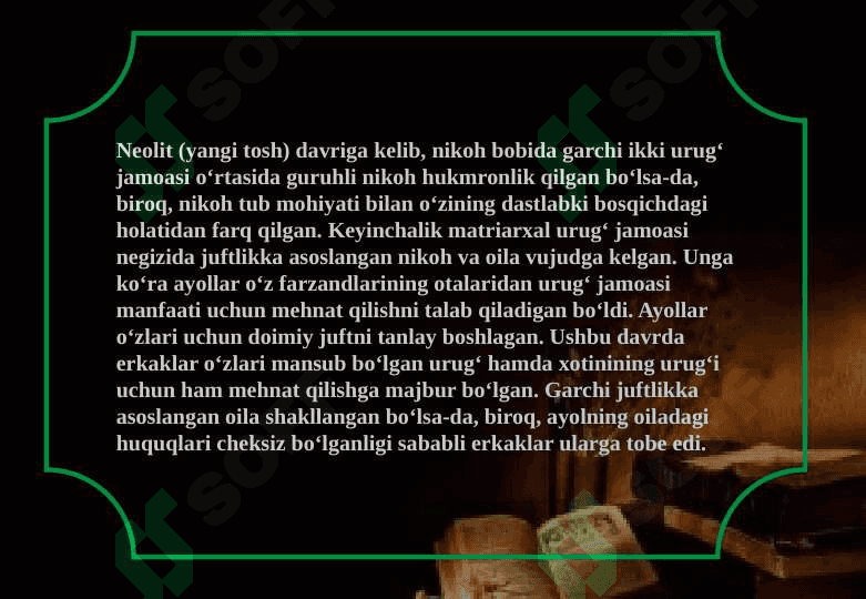 Oilaning va oilaning turlari 6