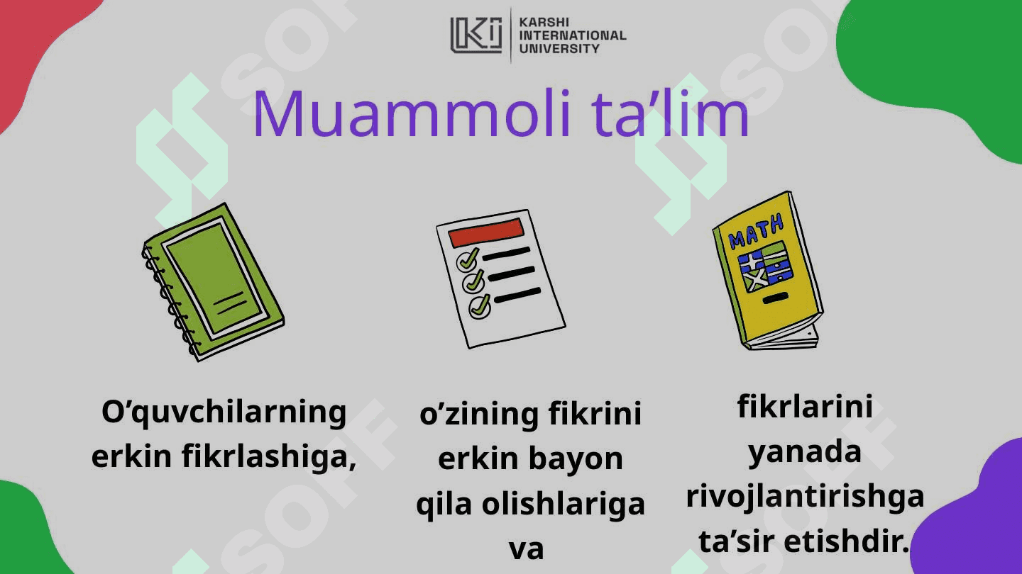 Ta’limda innovatsion pedagogik texnologiyalar 8