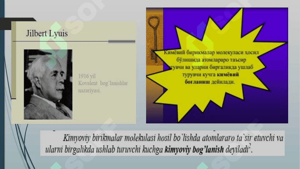 Kimyoviy bog'lanishlar 4