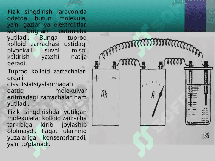 Eritmalarning elektr o’tkazauvchanligi 2