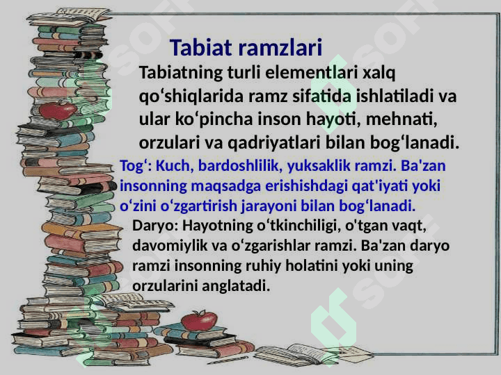 Xalq qo'shiqlarida ramzlar.Adabiyot 4