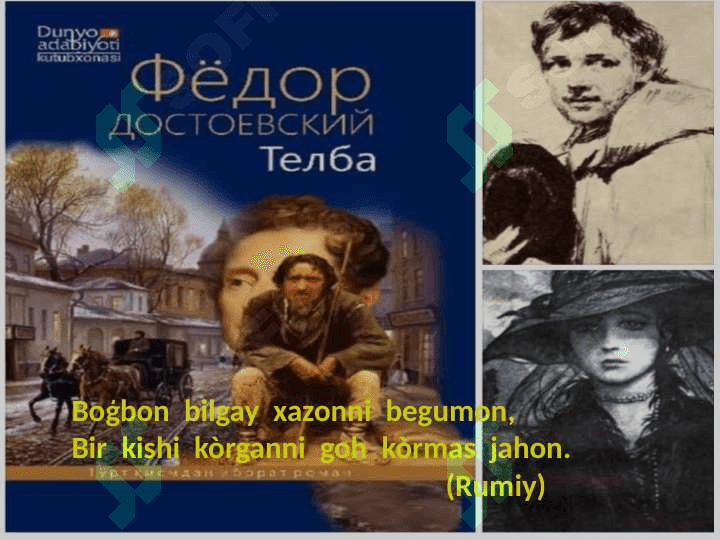 Fyodor Dostoyevskiy Telba asari tahlili.Adabiyot 2