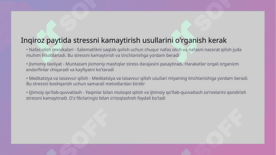 Inqirozni boshqarish psixologiyasi 5
