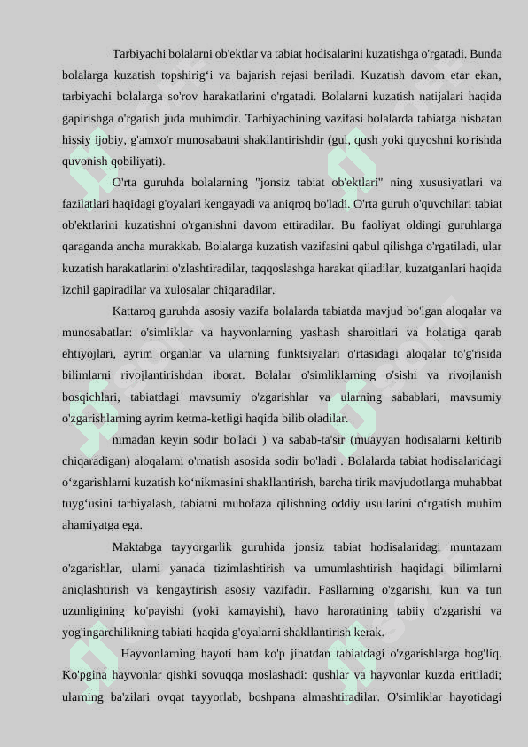 YIL FASLLARIGA UMUMIY TAVSIFNOMA 6