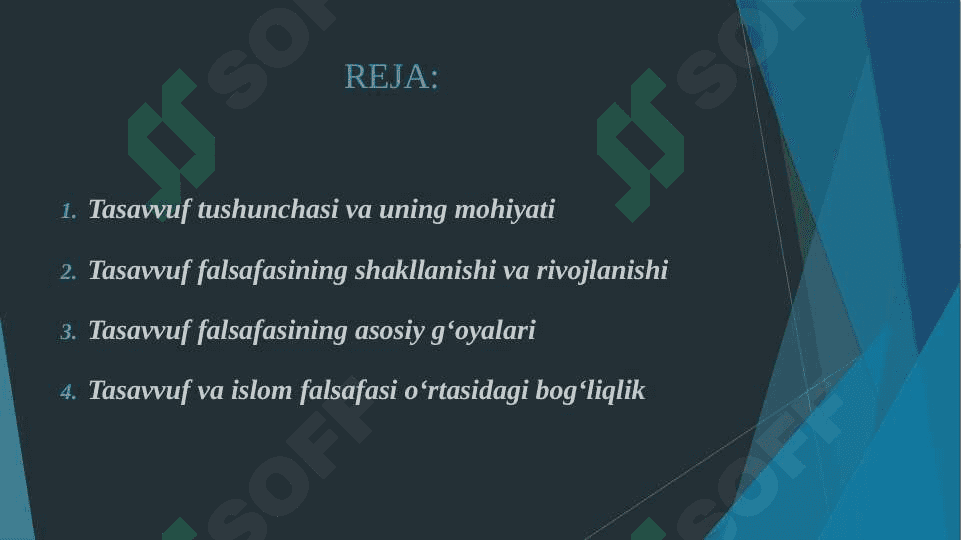 TASSAVVUF FALSAFASI 2