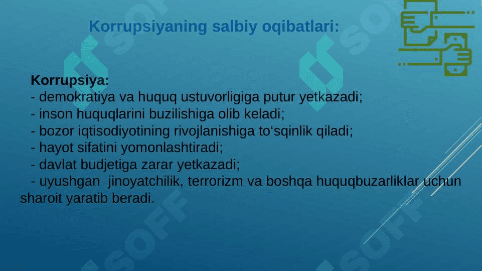 KORRUPSIYAGA QARSHI KURASH 2