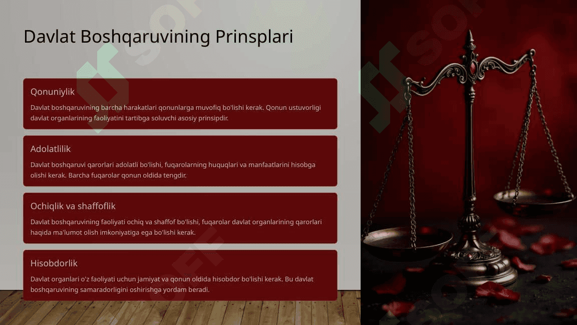 Davlat Boshqaruvining Maqsad va Vazifalari 3