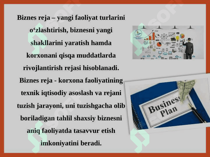 KORXONANING BIZNES REJASI 4