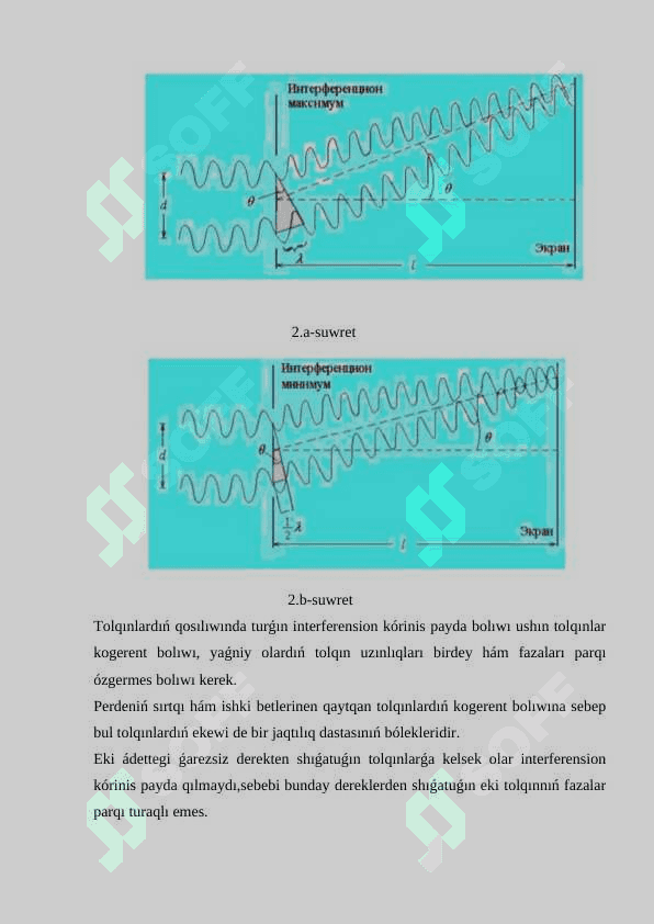 Jaqtılıqtıń interferenciyası 6