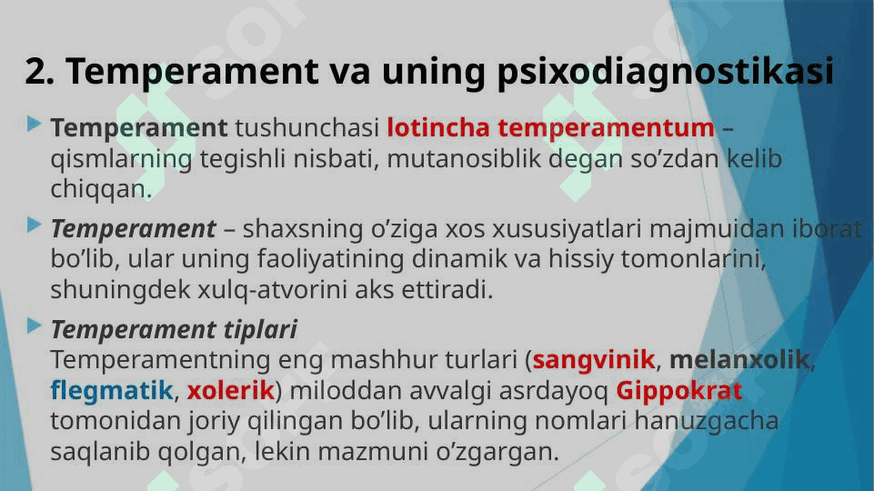 Shaxs xulq-atvorining psixologik xususiyatlari 6
