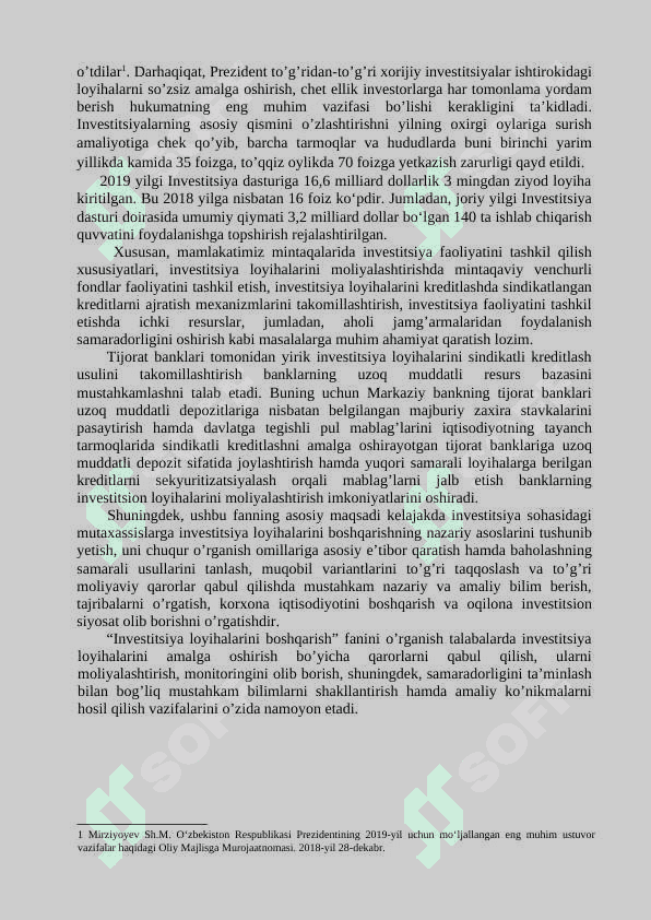 Loyihalarni boshqarish UMK 2