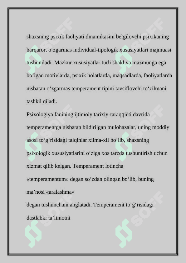 Temperament va uning tiplari 6