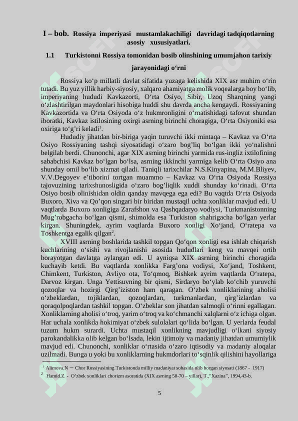 SHARQSHUNOSLAR TOMONIDAN O‘RTA OSIYO 5