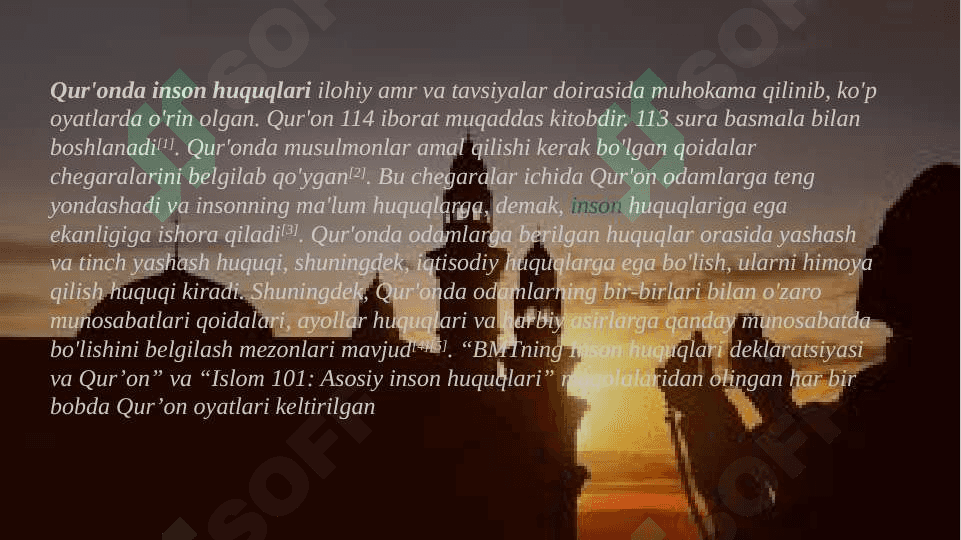 İslomdan inson huquqlari 2