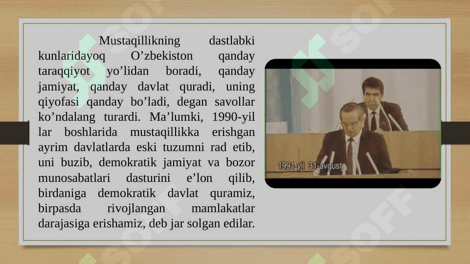 Demokratiya-O’zbekiston taraqqiyotining bosh yo’li 5