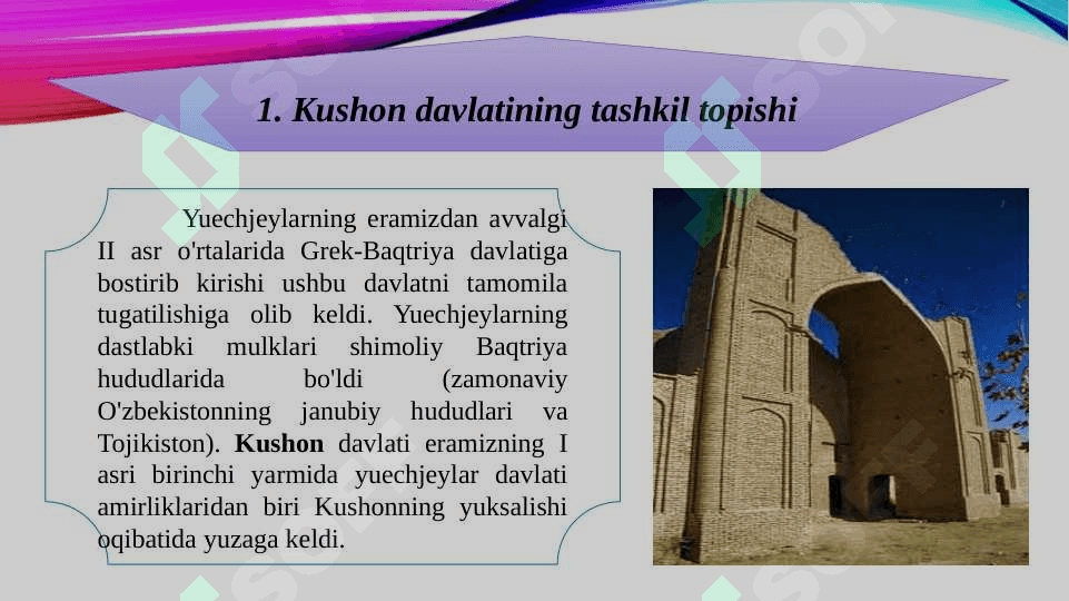 KUSHONLAR davlatida tasviriy va amaliy san'at 4