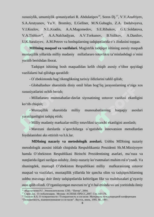 O‘zbekistonda milliy-madaniy markazlarning faoliyati 8