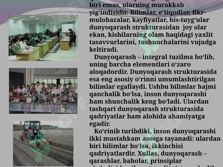 Falsafiy dunyoqarashning mohiyati, 4