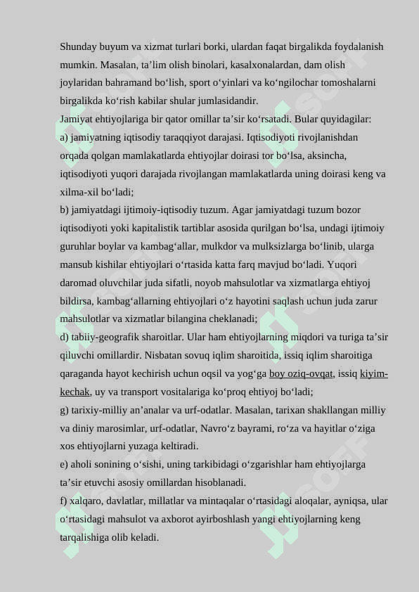 IJTIMOIY NE`MATLAR VA UMUMIY RESURSLAR 6