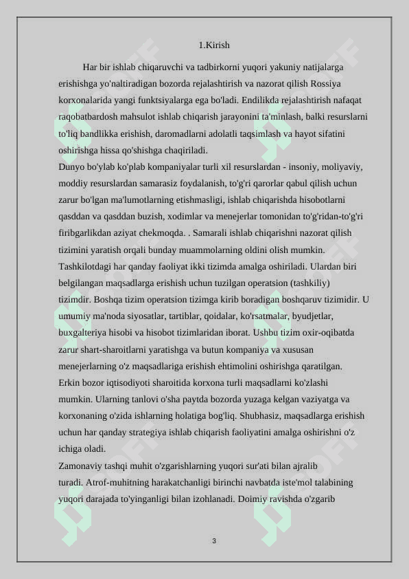 MA’LUMOTLAR BAZALARI TEXNOLOGIYASI 3