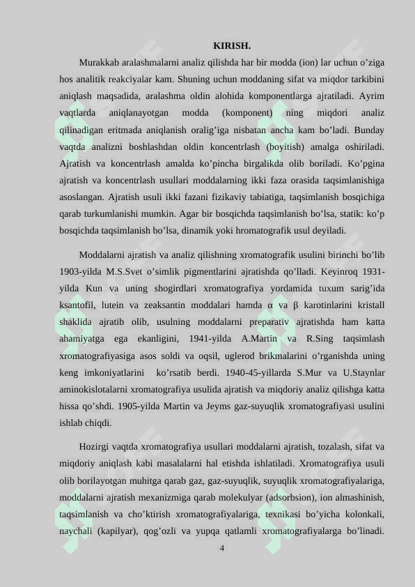Adsorbsion va kolonkali xromatografiya 2