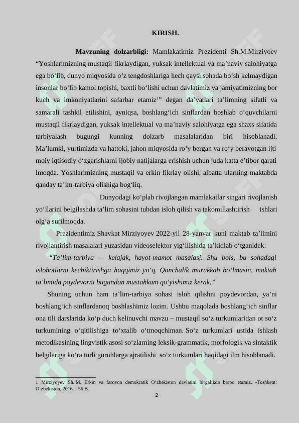 Birinchi va ikkinchi sinfda ot turkumini o‘rganish 2