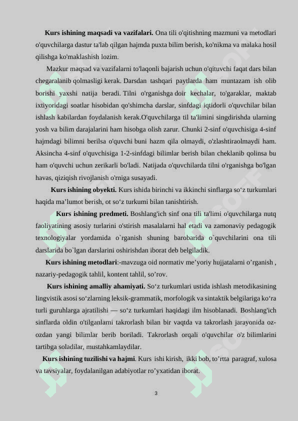 Birinchi va ikkinchi sinfda ot turkumini o‘rganish 3