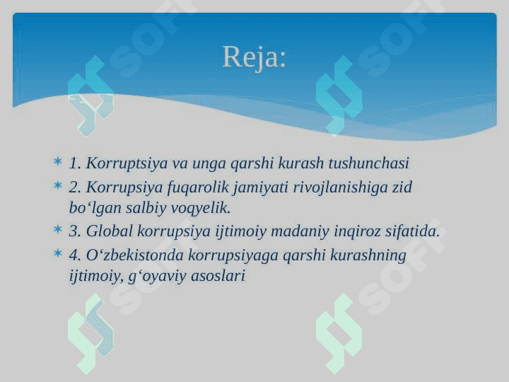 KORRUPSIYAGA QARSHI KURASH 2