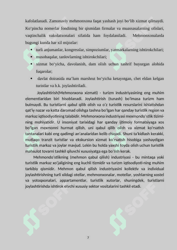 Mehmonxonalarda xodimlar va mijozlar   o’rtasidagi munosabatlar 7