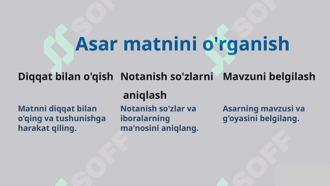 Lirik asarlarni tahlil qilish slayd 2
