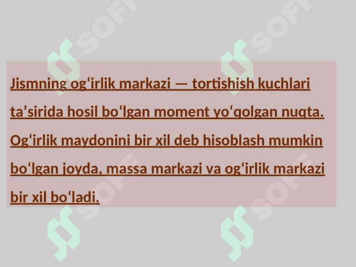 Moddiy nuqtalar sistemasining harakati. 5