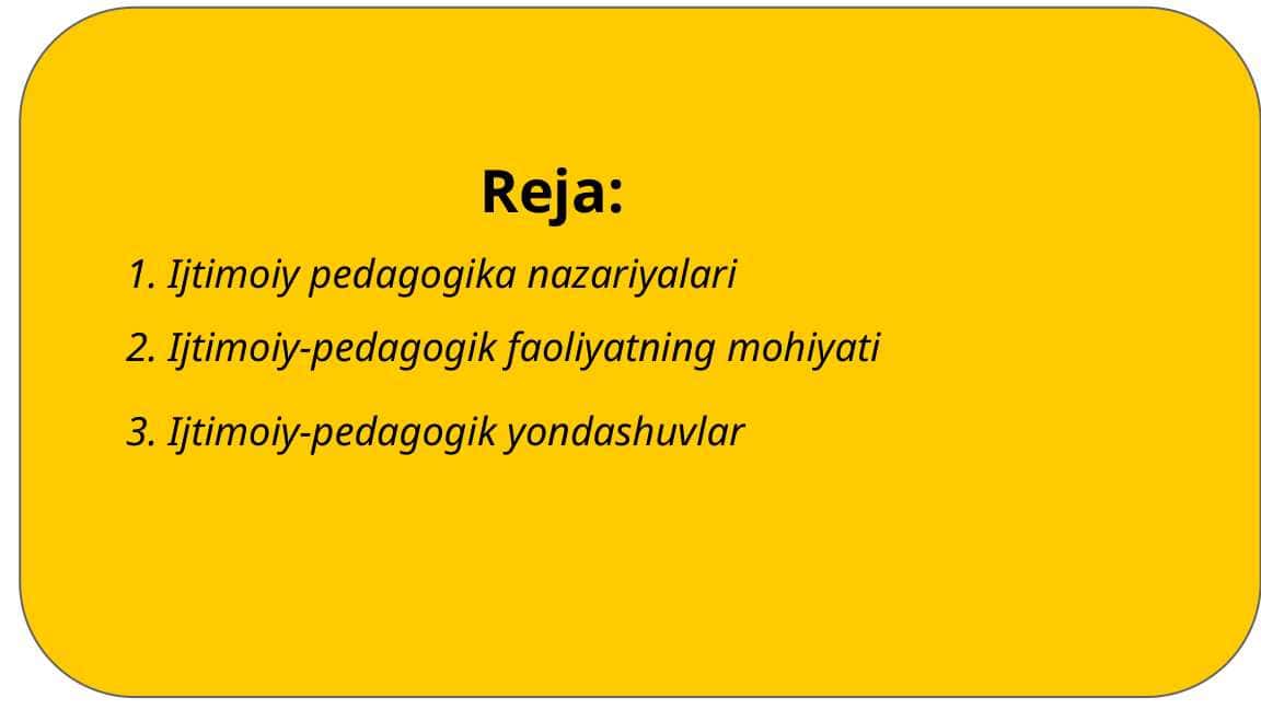 Ijtimoiy pedagogika