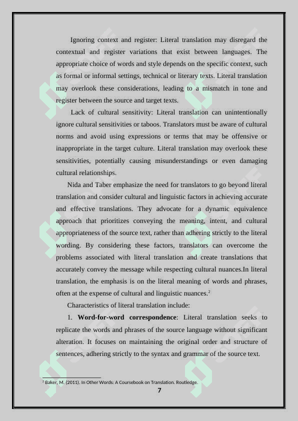 “The Art of Translation and Translator’s Skills” 7