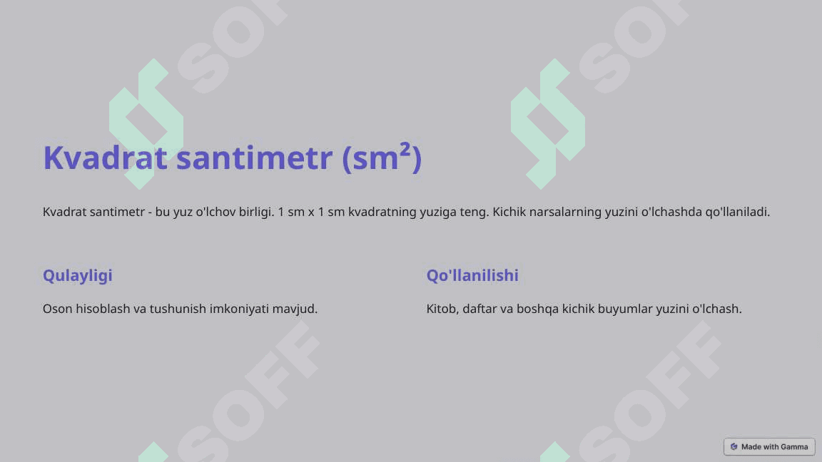 Boshlang`ich sinflar uchun slayd matematika 2