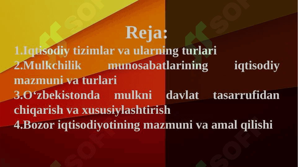 IJTIMOIY-IQTISODIY TIZIMLAR 2