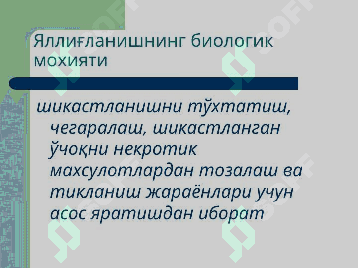 Яллиғланиш патофизиологияси 3