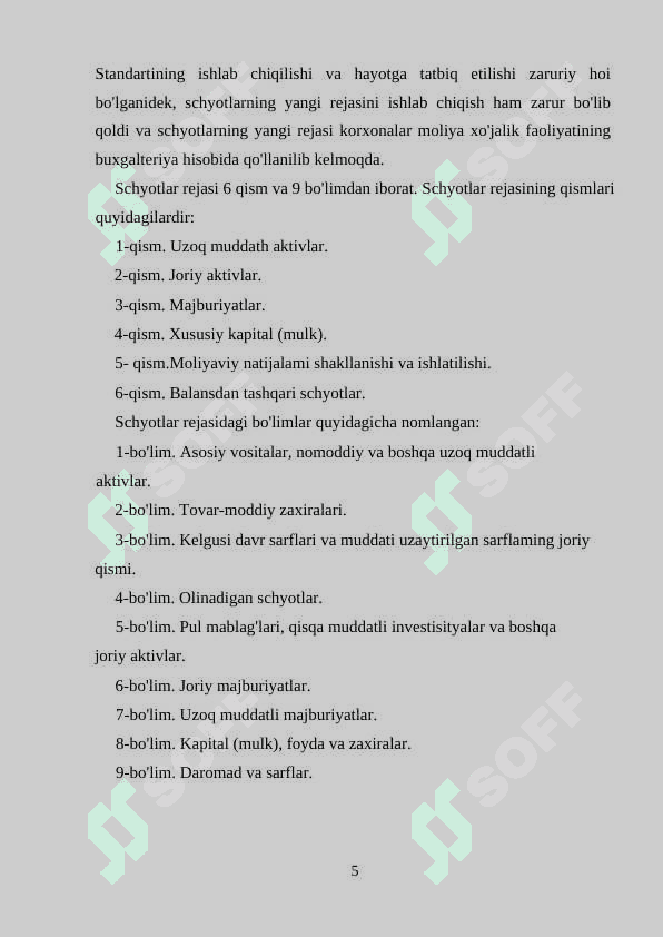 OLINADIGAN SCHYOTLAR TUSHUNCHASI 5