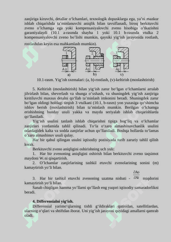 Yengil avtomobillarni umumiy yigʻish ishlab chiqarish jarayoni 4