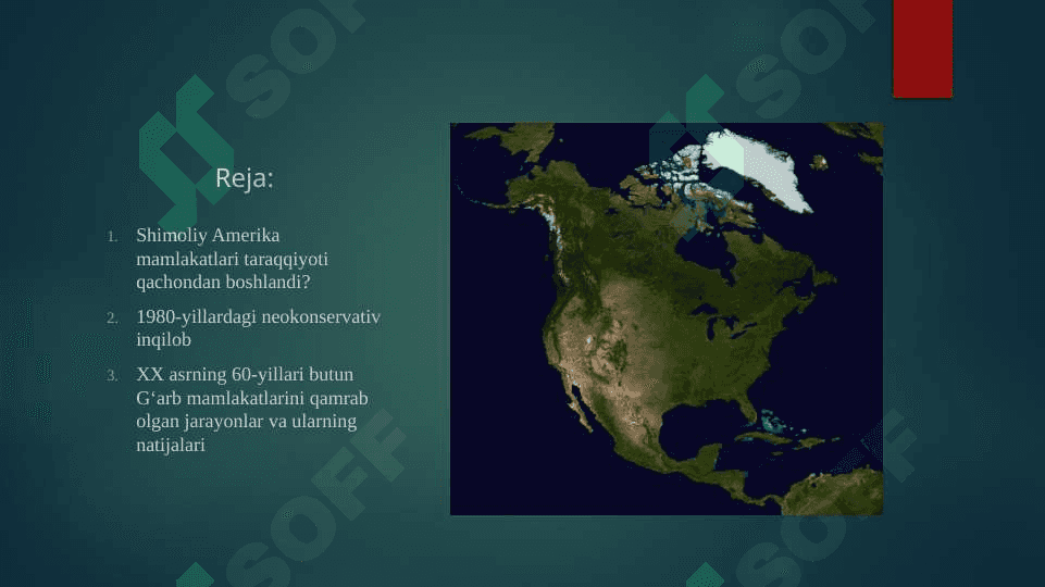 1945-1991-yillarda Yevropa va Shimoliy Amerika mamlakatlari 2