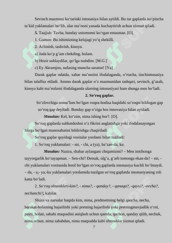 DAVLAT MOLIYASIDAGI MOLIYAVIY SIYOSAT 7