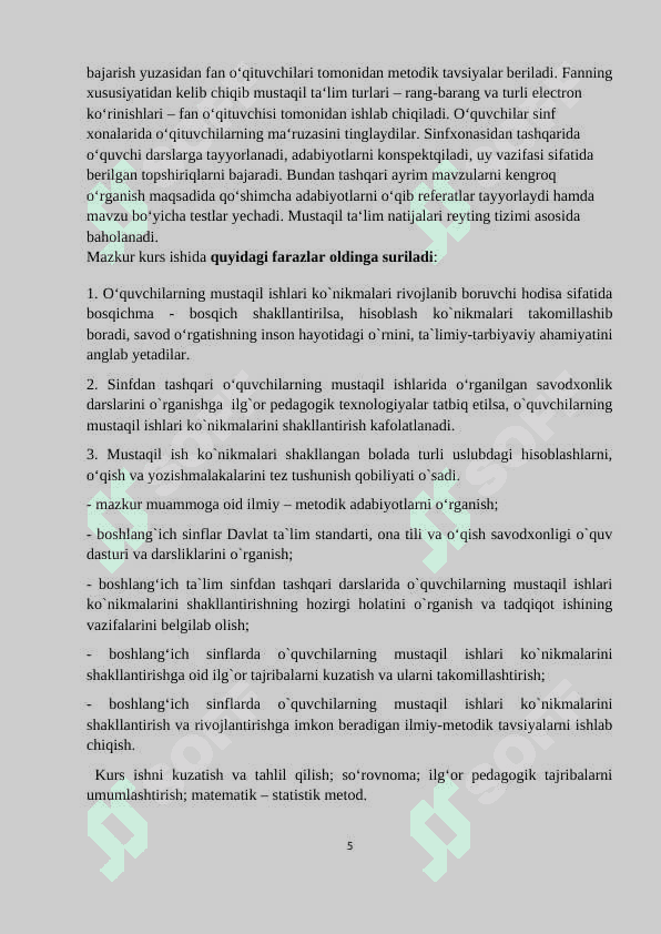Savod oʻrgatish davrida gap ustida ishlash 4