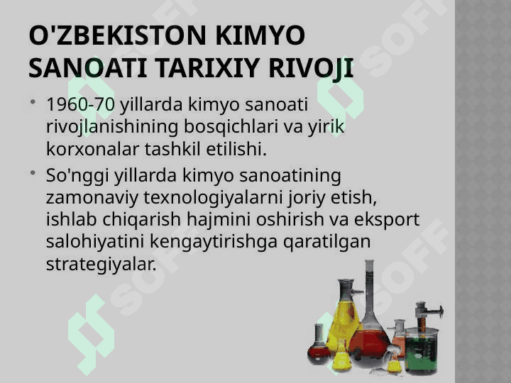 Iqtisodiyotni modernizatsiya qilish sharoitlari 4