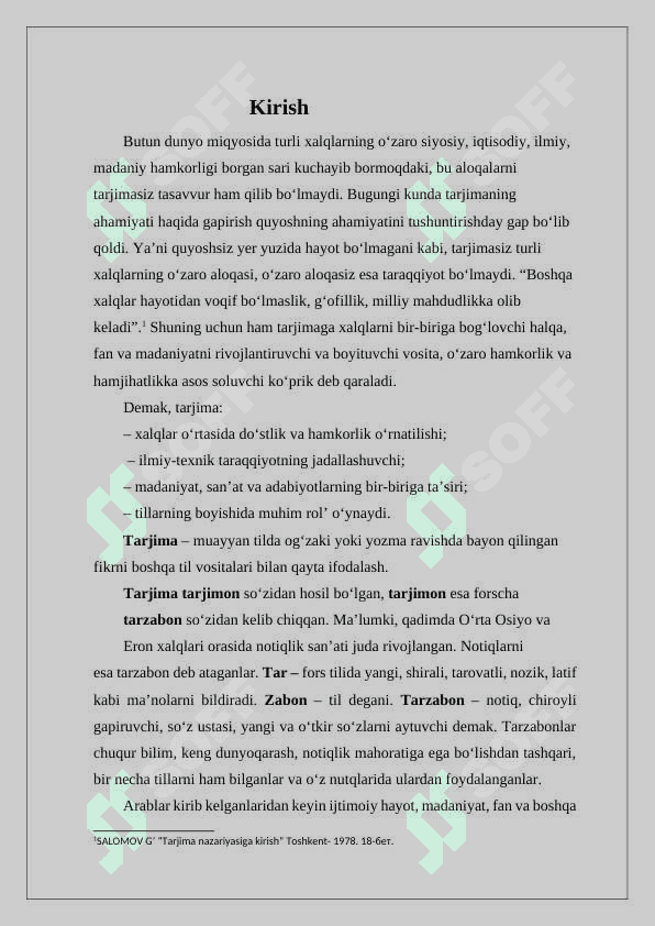 TARJIMANING ASOSIY TURLARI 4