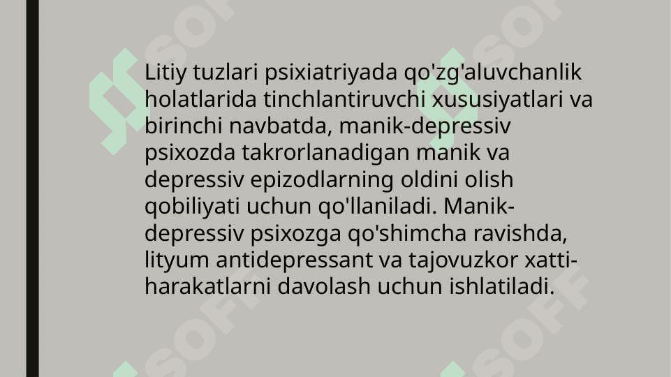Litiy tuzlari 2
