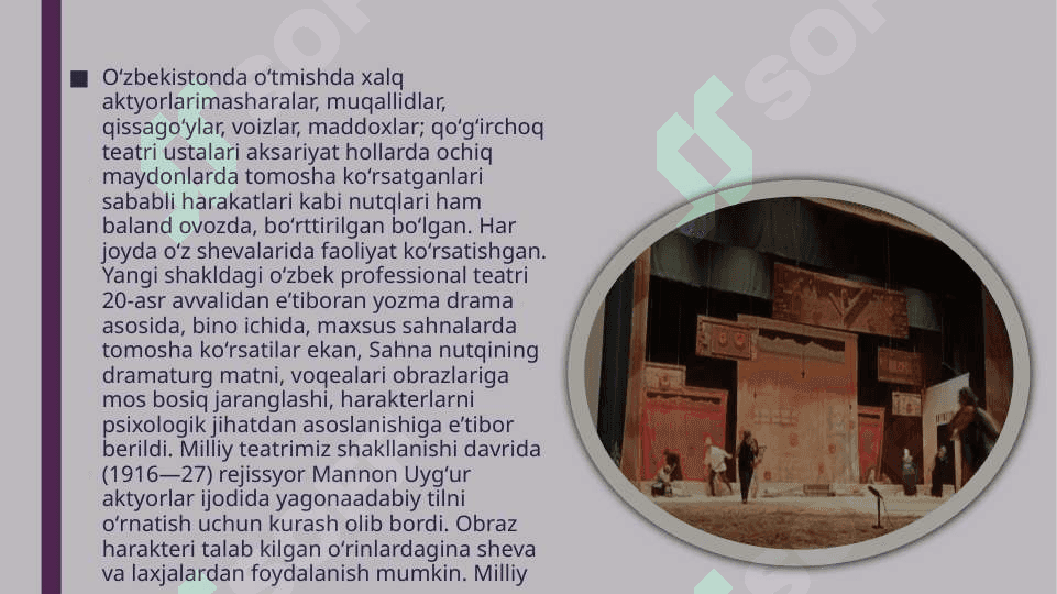 O’ZBEK SAHNA NUTQI 4