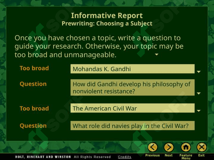 Informative Report 6