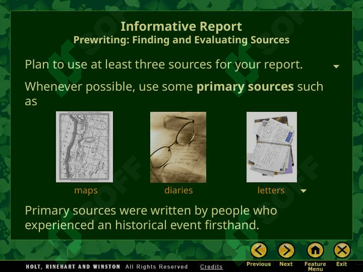 Informative Report 8