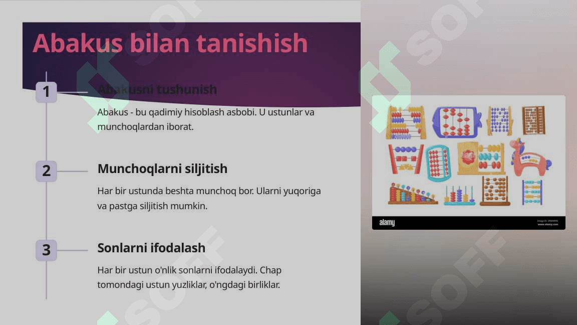 Mental arifmetikanining asosiy qoidalari va usullari 2
