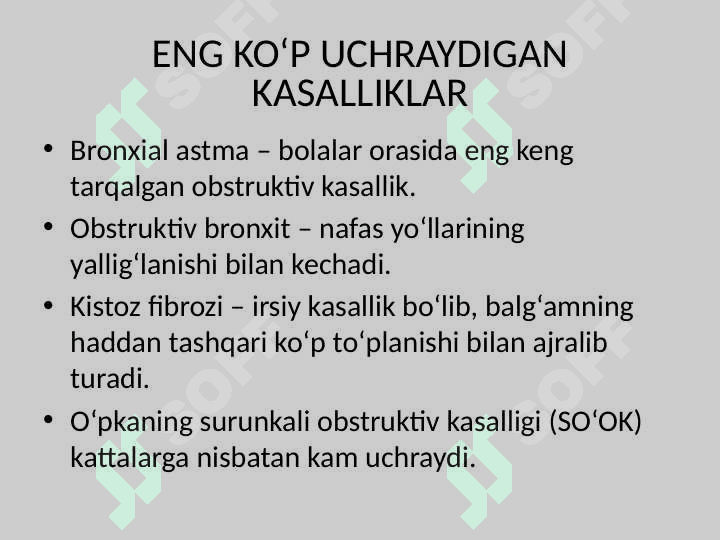 bolalarda uchraydigan obstruktiv o‘pka kasalliklar 3