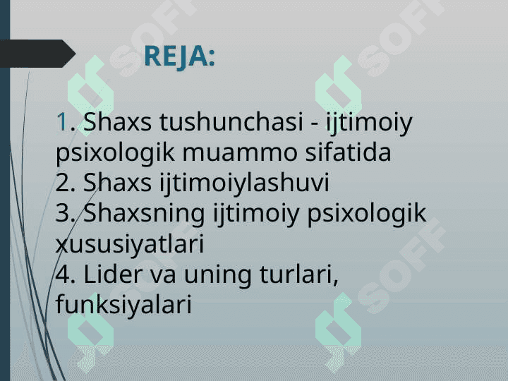 Ijtimoiy psixologiyada shaxs muammosi 2